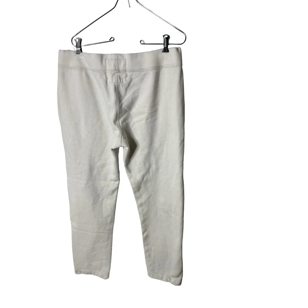 Vintage Y2K Hollister  California White Straight Leg Sweatpants Size‎ M